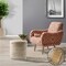 Casafield 17" Round Storage Ottoman with Lid, Handwoven Water Hyacinth Footstool for Living Room, Bedroom, Bathroom, Home Office